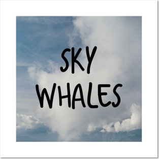 Sky Whales Posters and Art